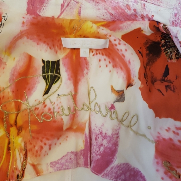 SOLD. Genuine Roberto Cavalli Denim hand painted l - Picture 7 of 12